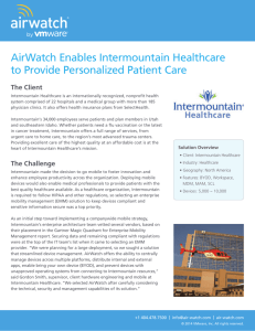 AirWatch Case Study - Intermountain Healthcare