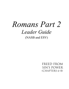 Romans Part 2
