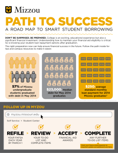 path to success - Student Financial Aid