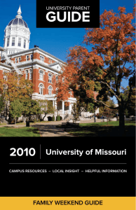 University of Missouri 2010