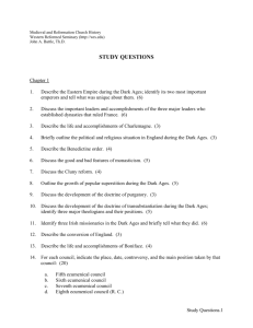 Study Questions - Western Reformed Seminary