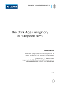 The Dark Ages Imaginary in European Films - Lirias