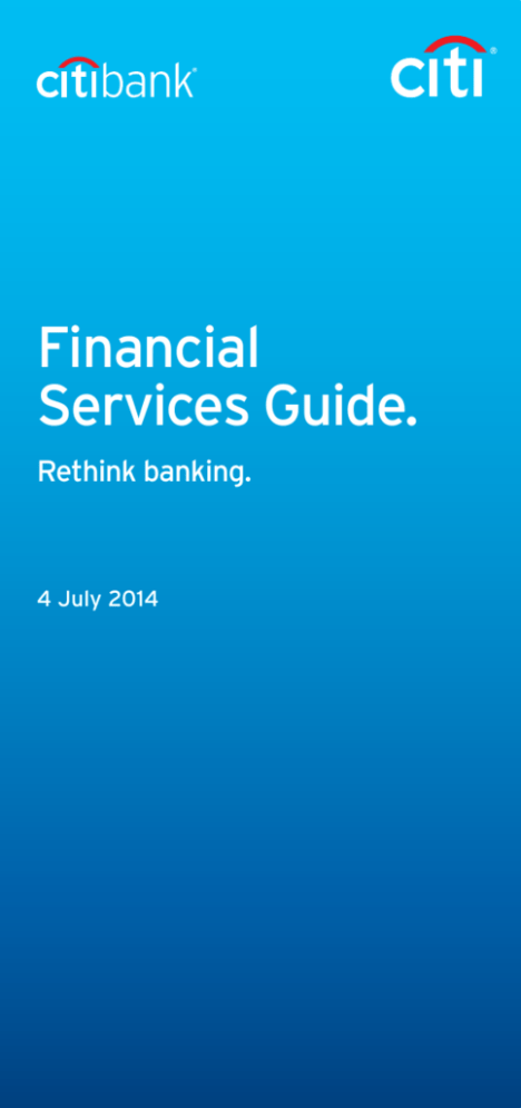 Financial Services Guide 