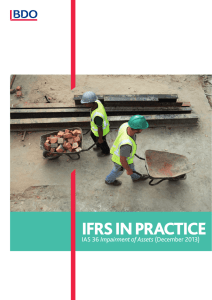 IFRS IN PRACTICE / IAS 36 Impairment of assets