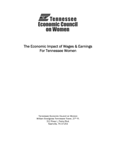 The Economic Impact of Wages & Earnings For Tennessee Women