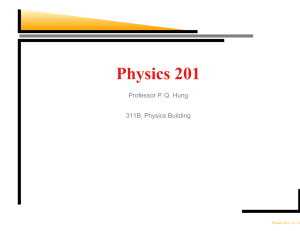 Physics 201