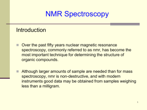 12. Structure Determination: Mass Spectrometry and Infrared