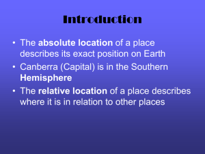 Relative And Absolute Location