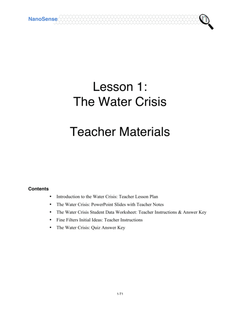 lesson-1-the-water-crisis-teacher-materials-nanosense
