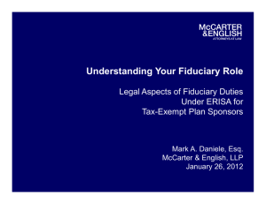 Understanding Your Fiduciary Role: Legal Aspects of Fiduciary