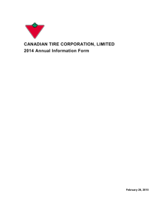 2014 Annual Information Form
