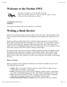 How To Write a Book Review how_to_write_a_book_review