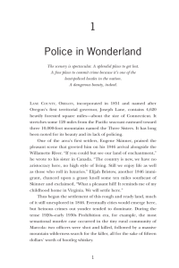 1 Police in Wonderland