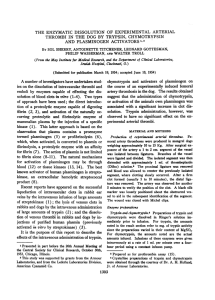 solution of blood clots in vitro - Journal of Clinical Investigation