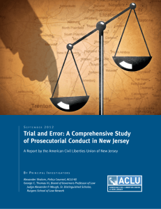 Trial and Error: A Comprehensive Study of Prosecutorial