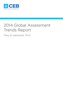 2014 Global Assessment Trends Report