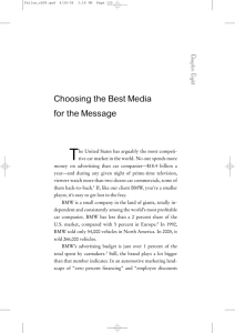 Read Chapter 8>> Choosing the Best Media for the Message
