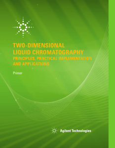 Two-Dimensional Liquid Chromatography