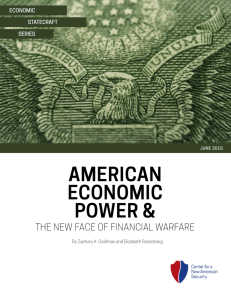 American Economic Power and the New Face of Financial Warfare