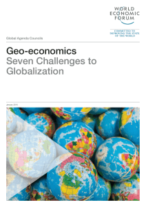Geo-economics Seven Challenges to Globalization