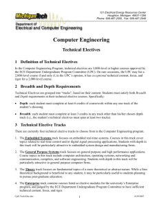 Computer Engineering - Michigan Technological University