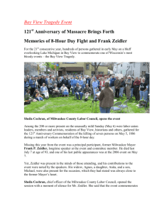Bay View Tragedy Event 121 Anniversary of Massacre Brings Forth