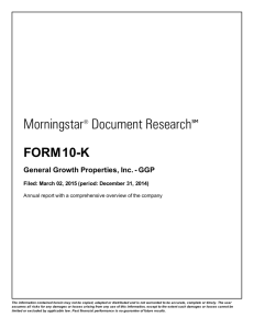 Morningstar® Document Research
