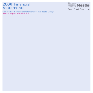 2006 Financial Statements