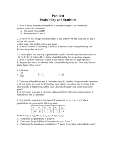 Pre-Test Probability and Statistics
