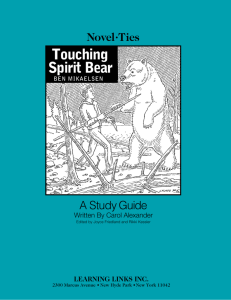 Touching Spirit Bear - DedicatedTeacher.com