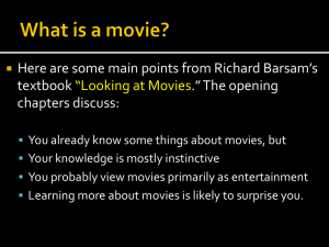 What is a Movie?