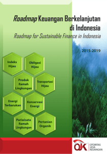 Roadmap Keuangan Berkelanjutan di Indonesia Roadmap
