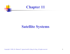 Chapter 11 Satellite Systems