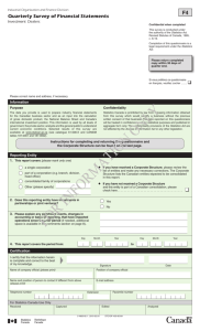 Quarterly Survey of Financial Statements