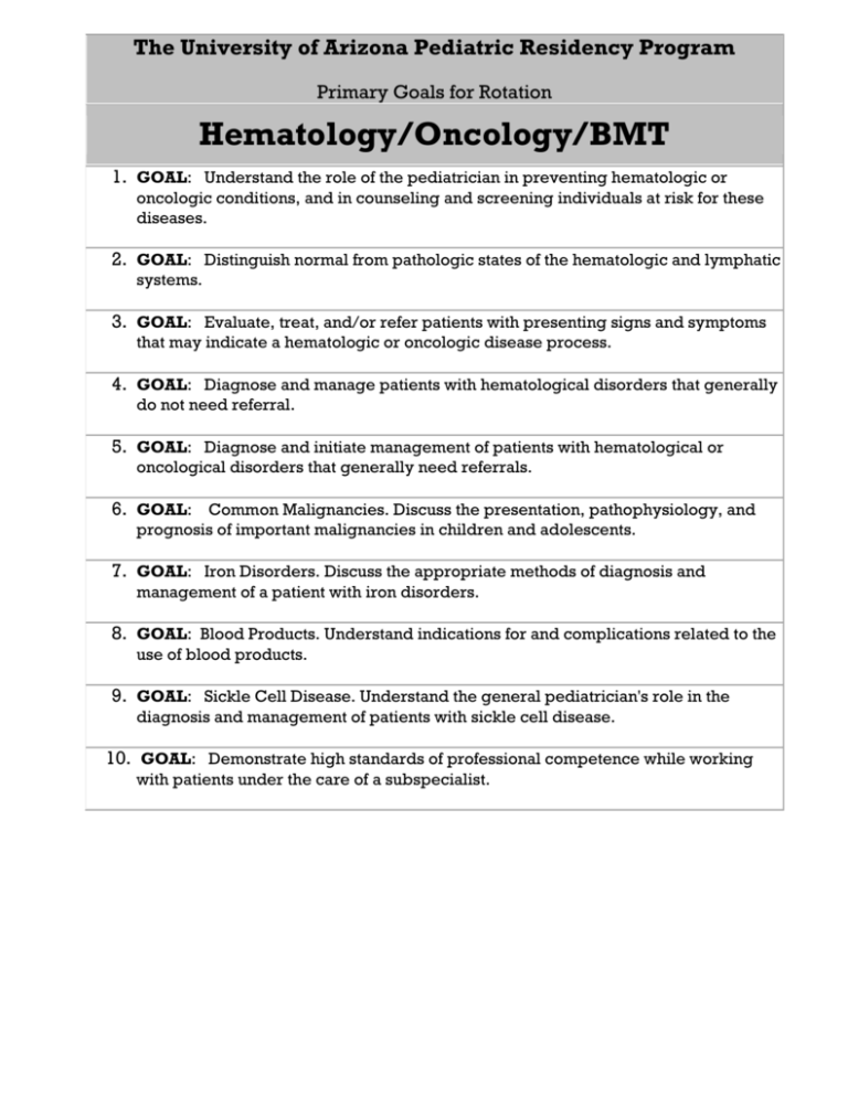 hematology-oncology-university-of-arizona