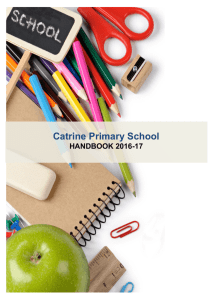 Catrine Primary School Handbook