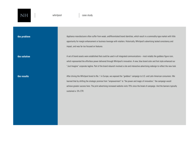 whirlpool innovation case study