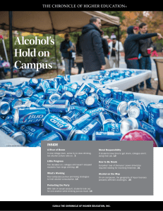 Alcohol's Hold on Campus - Student Affairs and Academic Support