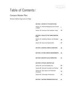 Campus Master Plan - University System of Georgia