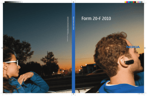 Annual report on Form 20-F 2010