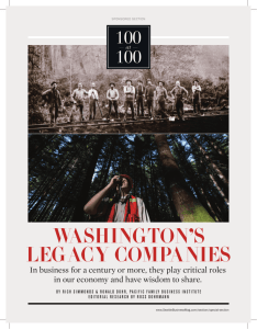 washington's legacy companies