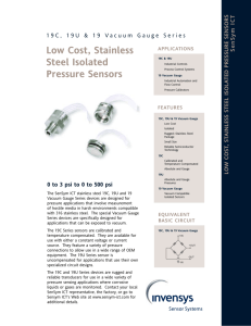 Honeywell 19C100PG4K datasheet: pdf