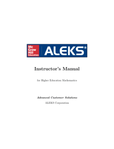 Instructor's Manual