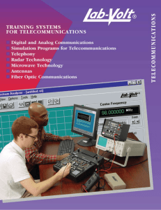 Communications Technologies Training Systems - Lab-Volt