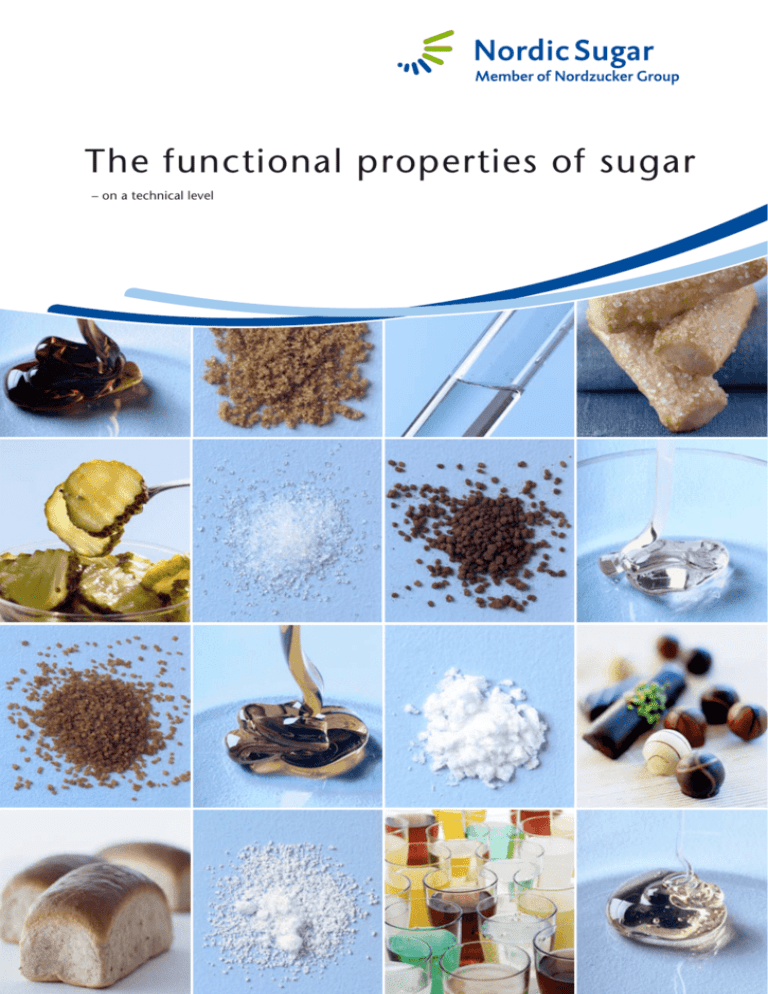 The Functional Properties Of Sugar