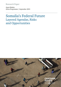 Somalia's Federal Future