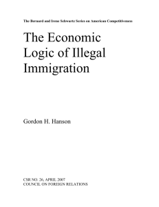 The Economic Logic of Illegal Immigration