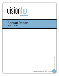 Annual Report - Fort Worth Chamber of Commerce