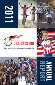 2011 USA Cycling Annual Report