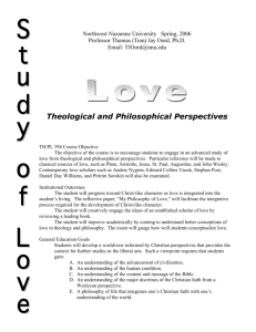 Theological and Philosophical Perspectives